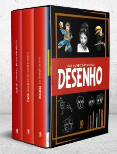 Curso Básico de Desenho - Box com 3 Livros