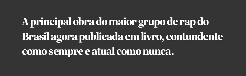 Principal obra do maior grupo de rap