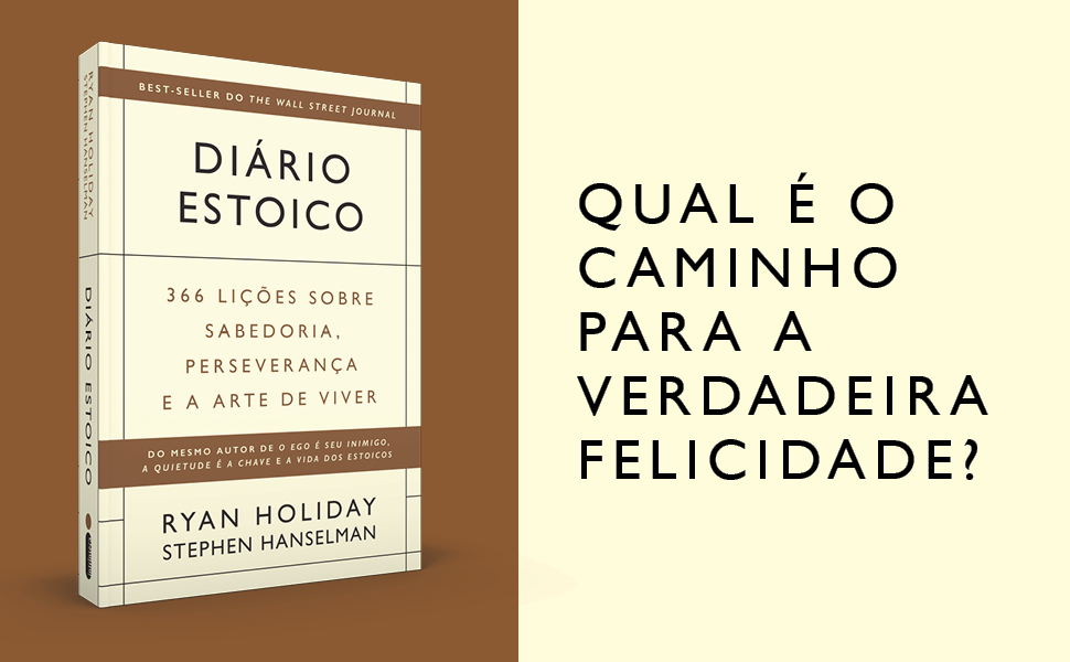 Diário estoico, estoicismo, Daily stoic, estoico