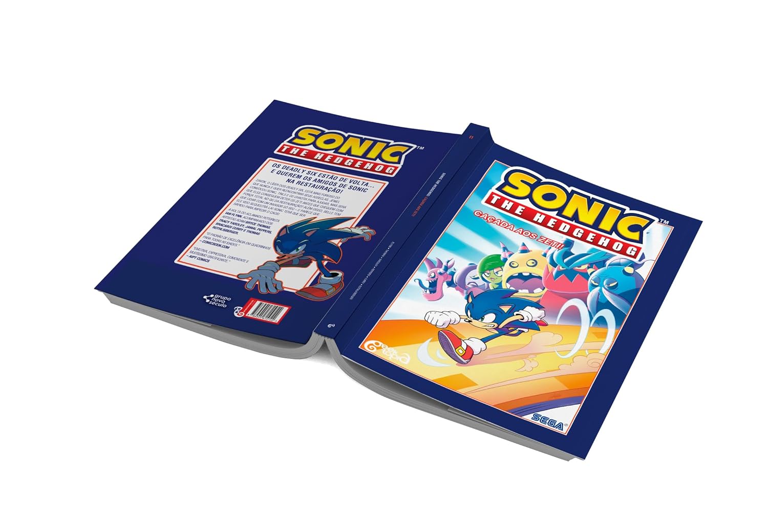 Sonic The Hedgehog – Volume 11: Caçada aos Zeti!