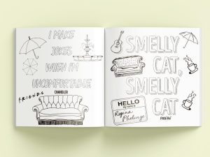 Friends - Livro para Colorir Antiestresse