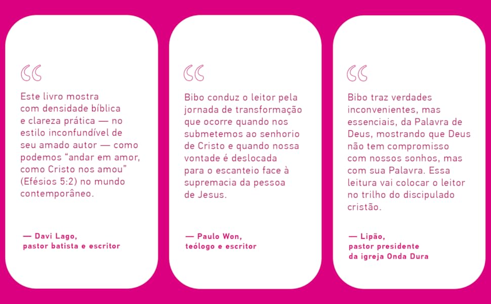 Citações de grandes autores do meio cristão