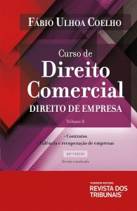 Curso de Direito Comercial volume 3 21º edição