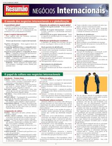Negócios Internacionais