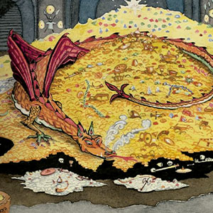 Parte da imagem da capa Smaug