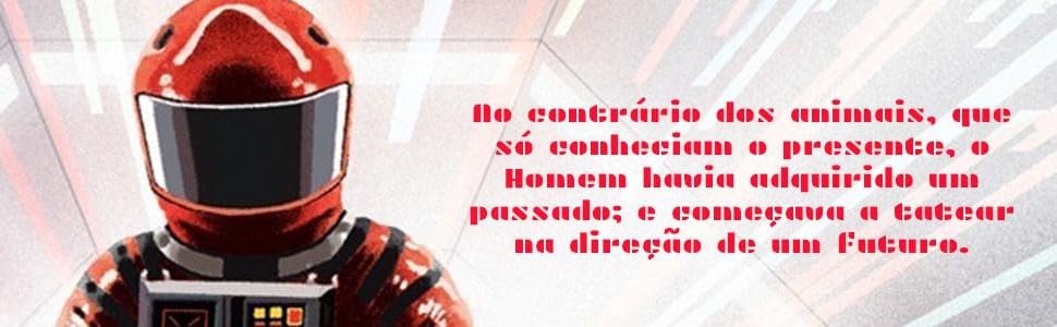 Ilustração de um astronauta do livro
