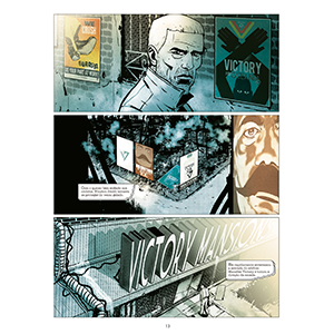 1984, george orwell, quadrinhos, revolução, hq, animal farm, 1984 em quadrinhos, orwell, ilustração