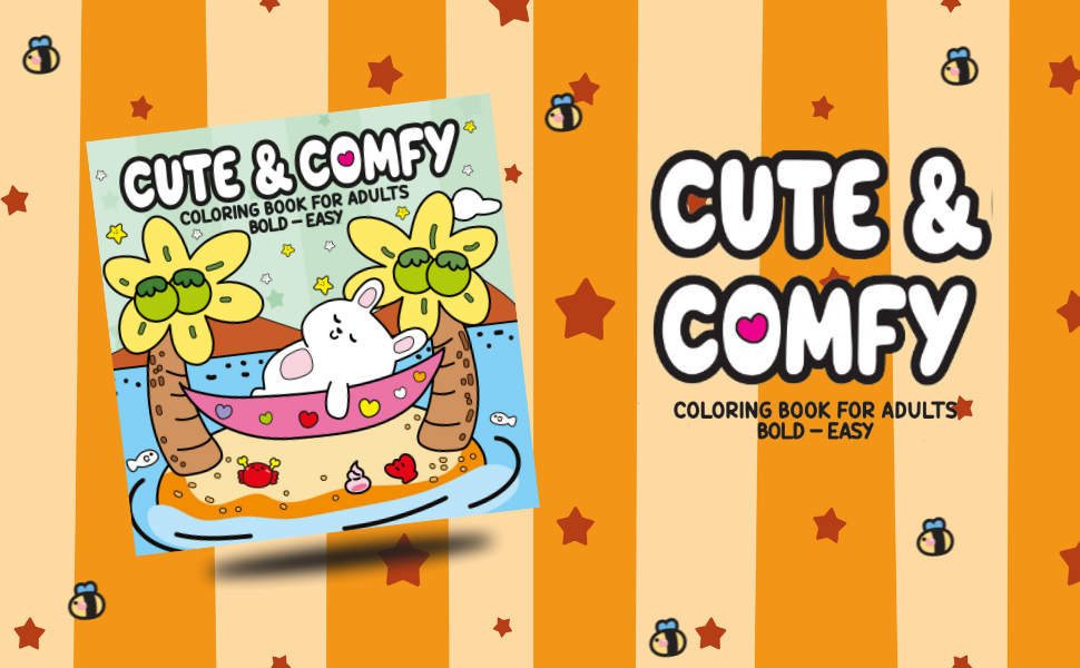 Cute & Comfy - Coloring Book for Adults