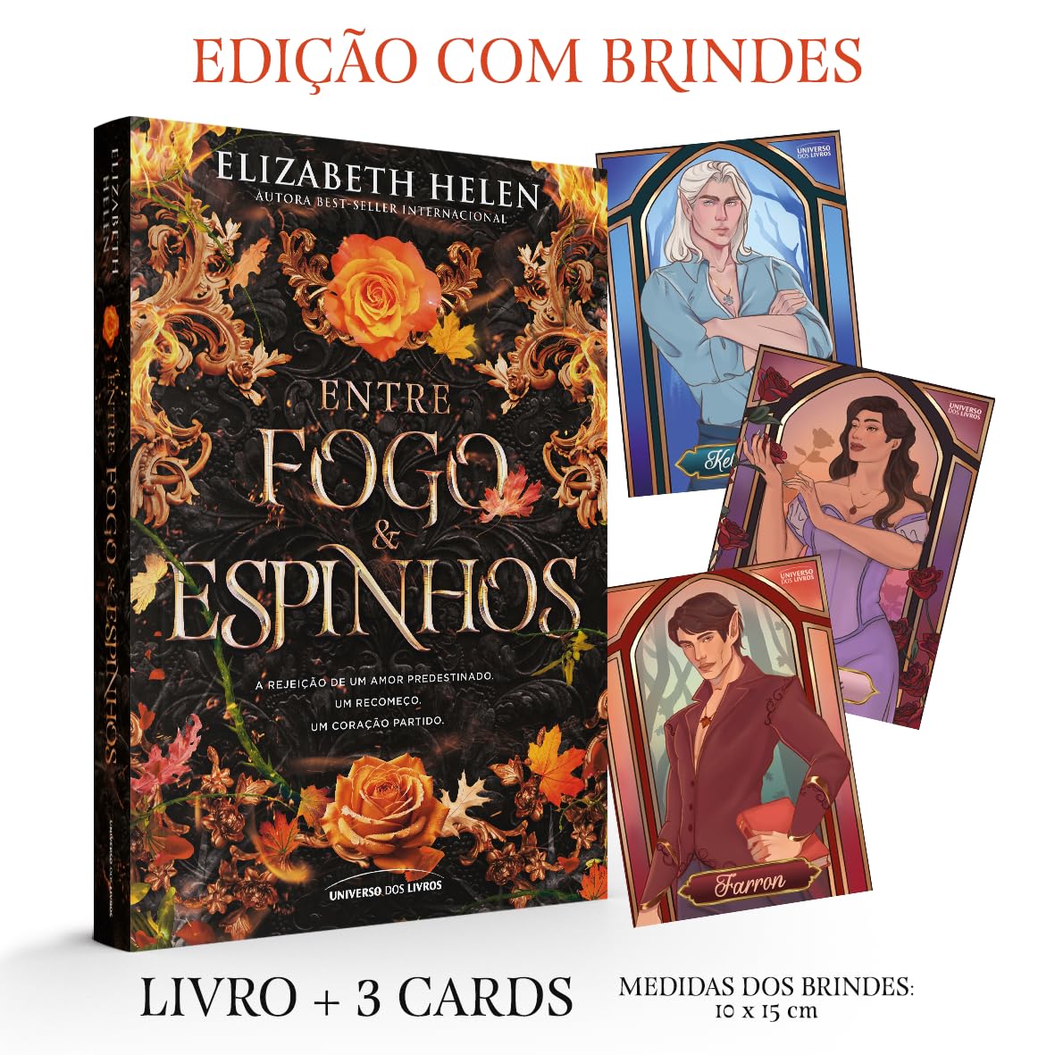 Entre fogo e espinhos - Edição com brinde!: 2