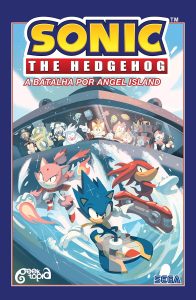 Sonic The Hedgehog – Volume 3: A batalha por Angel Island: ( ACOMPANHA PÔSTER E MARCADOR)