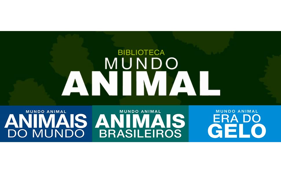 Biblioteca Mundo Animal - Box com 3 Livros
