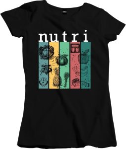 Camisa Feminina Vintage Curso Profissão Nutrição