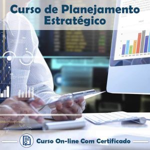 Curso online em videoaula de Planejamento Estratégico com Certificado + 2 brindes