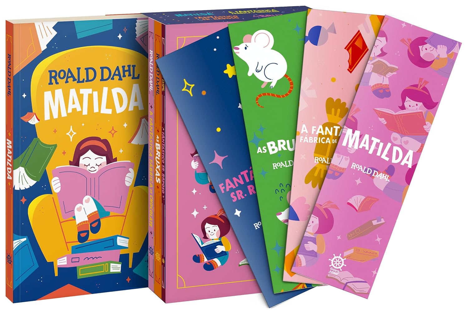 Box Roald Dahl (Acompanha marcadores)