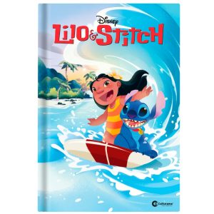 Livro de histórias capa dura Lilo e Stitch