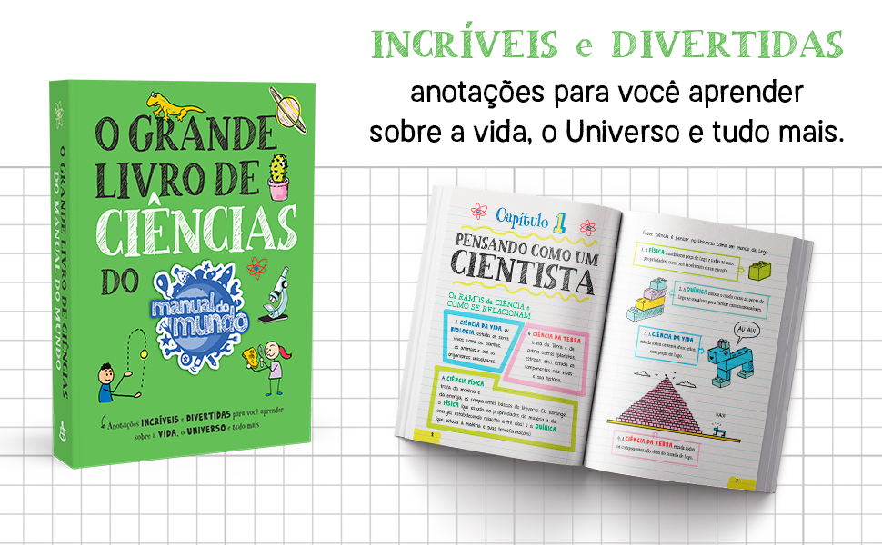 ciências, manual do mundo, livro, exercícios, diversão, para aprender