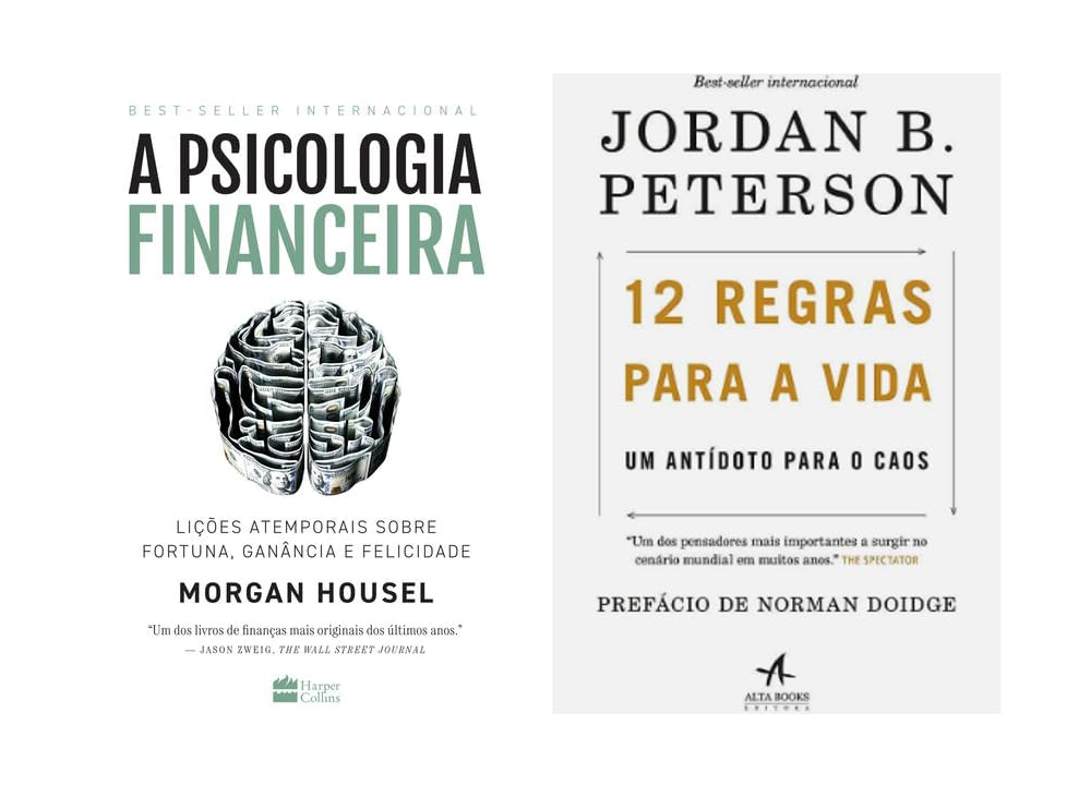 KIT AUTO-AJUDA: A PSICOLOGIA FINANCEIRA + 12 REGRAS PARA A VIDA
