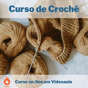 Curso on-line em videoaula de Crochê