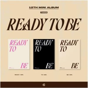 DUAS VEZES - READY TO BE (12º mini álbum) CD + benefício de pré-venda + pôster dobrado (para a versão)