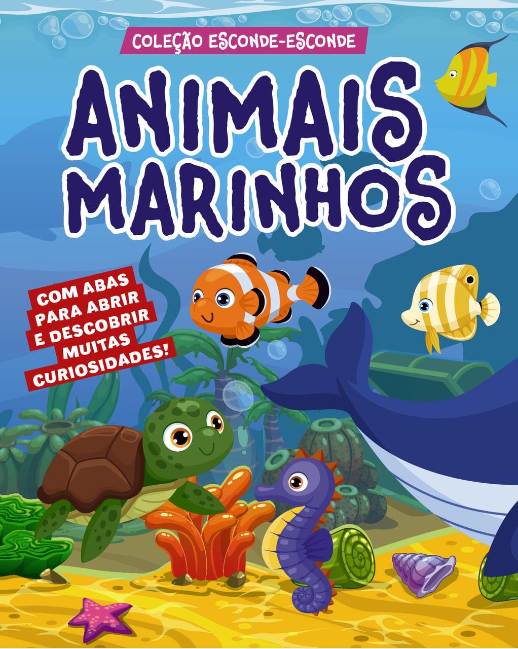 Coleção Esconde-Esconde - Animais Marinhos