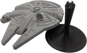 Decoração Geek Millenium Falcon com Base Expositor Decoração