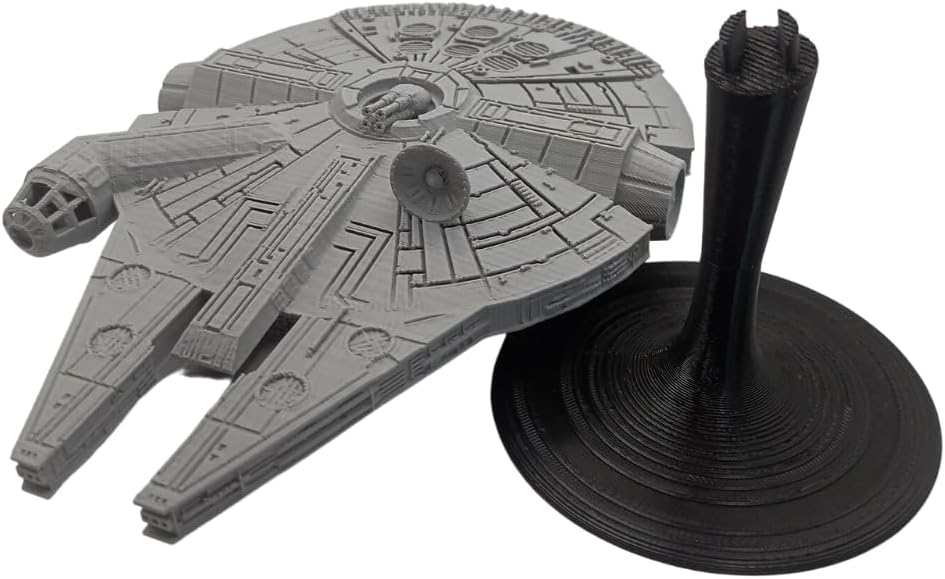 Decoração Geek Millenium Falcon com Base Expositor Decoração
