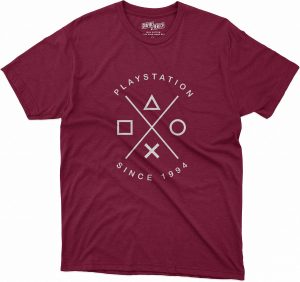 Camiseta Unissex Playstation Game Geek Since 1994 100% Algodão
