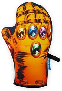Luva de Forno Thanos Fábrica Geek Roxo Neoprene, 100%
