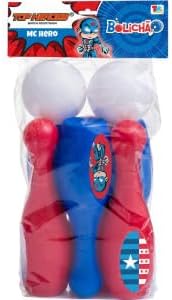 Jogo Infantil Boliche azul - 8 peças
