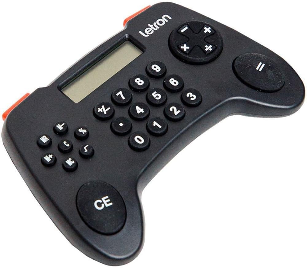CALCULADORA 8 DÍGITOS GEEK CONTROLE - LETRON