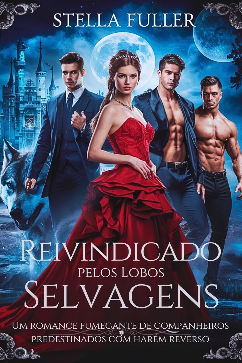 Reivindicado pelos Lobos Selvagens: Um romance fumegante de companheiros predestinados com harém reverso (Claimed by the Alpha Series)