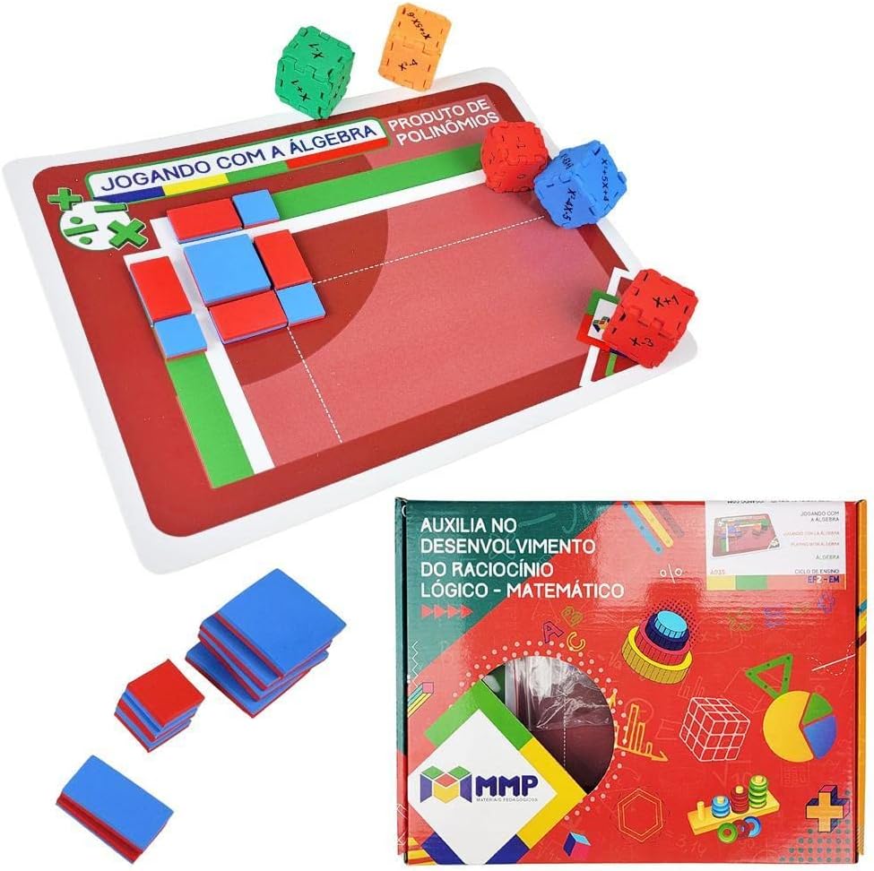 Jogando Com A Álgebra Material Pedagógico Didático Escolar MMP