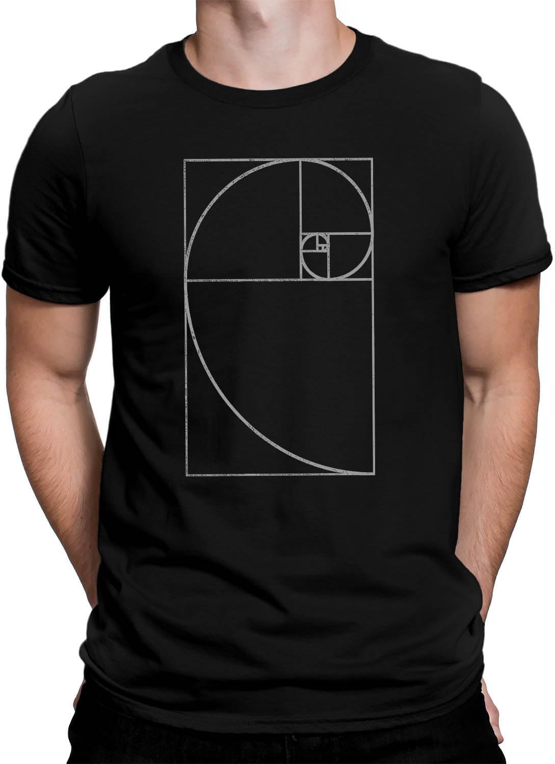 Camiseta Sequencia De Fibonacci Proporção Áurea Camisa Geek
