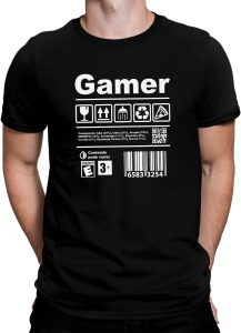 Camiseta Gamer Engraçada Definição Geek