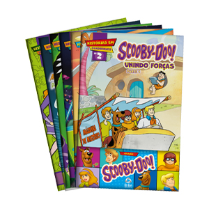 Combo Quadrinhos Scooby-Doo - Kit com 6 Quadrinhos