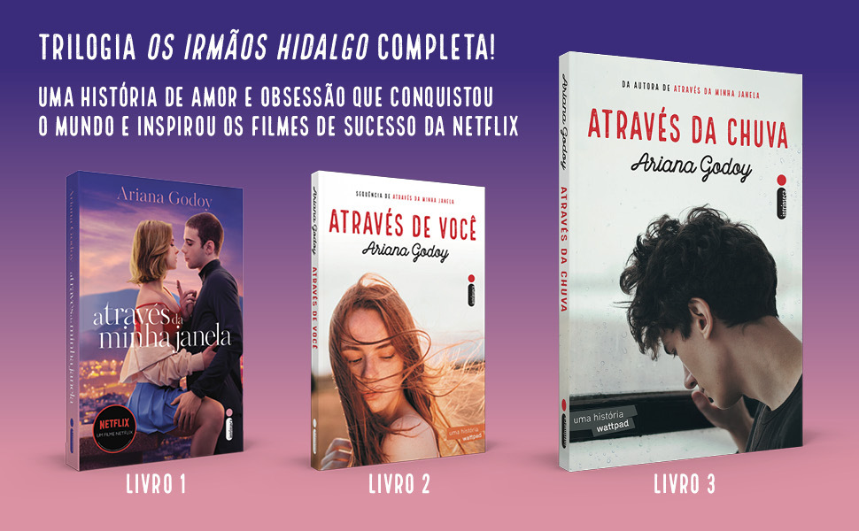 atraves da mina janela, ariana godoy, ares, hidalgo, wattpad, hot, quente, sexy, romance, Netflix