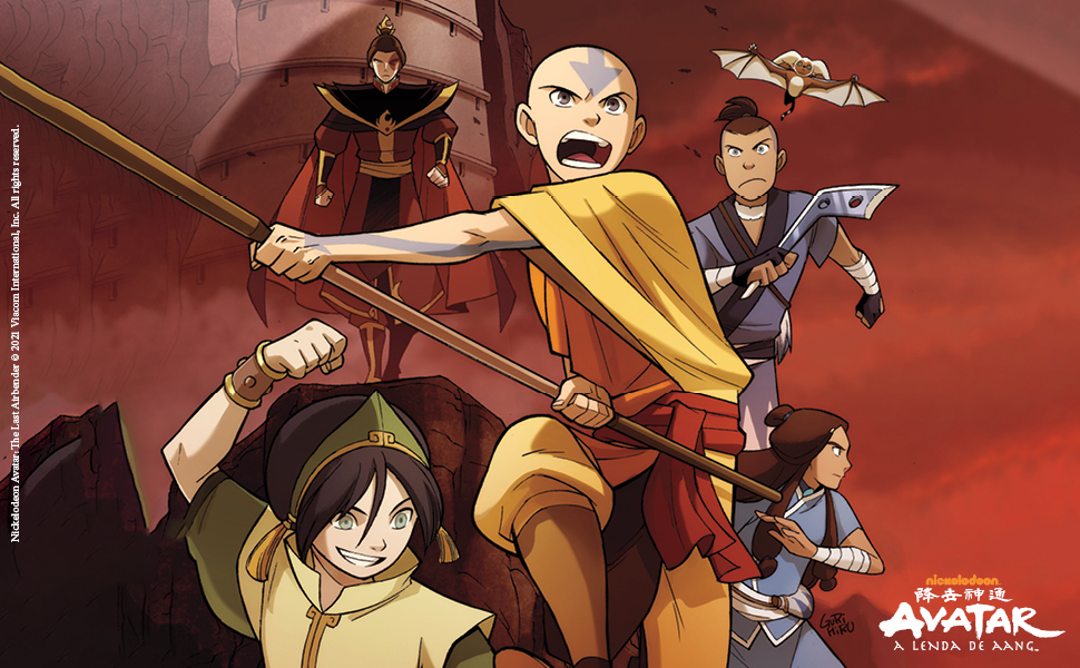Avatar HQ, Quadrinhos de Avatar, Quadrinhos de Korra, gibi Avatar, lenda de Aang