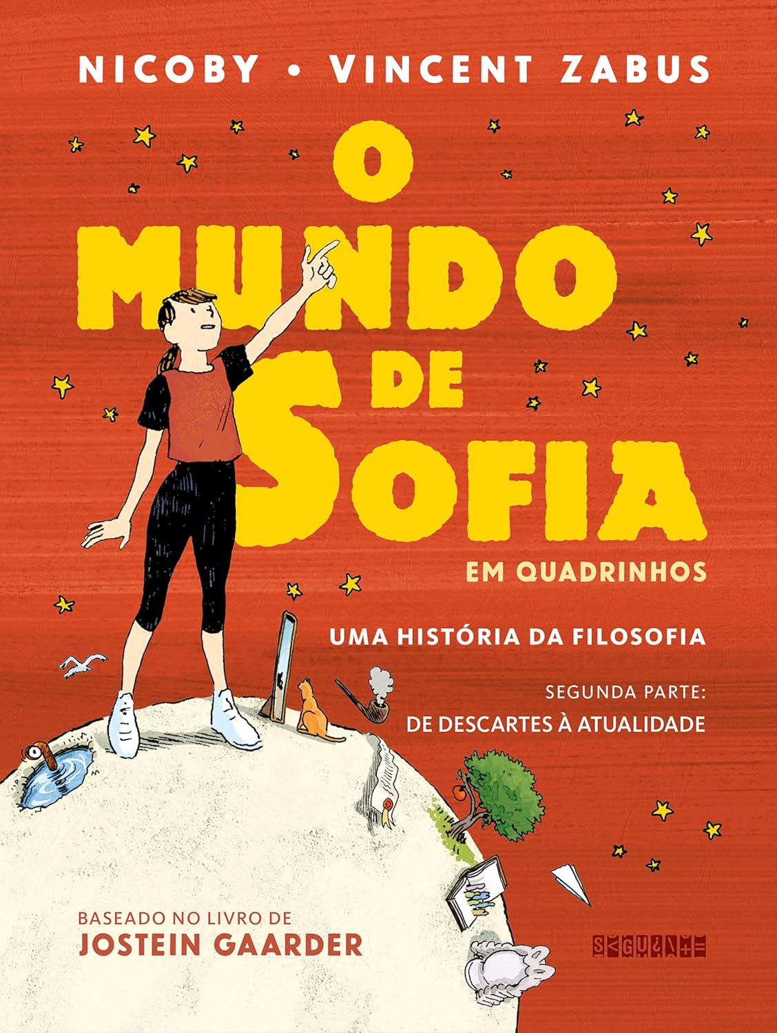 O mundo de Sofia em quadrinhos (vol. 2): Uma história da filosofia — De Descartes à atualidade