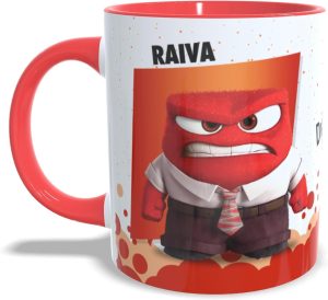 Caneca Divertidamente Raiva 325ml