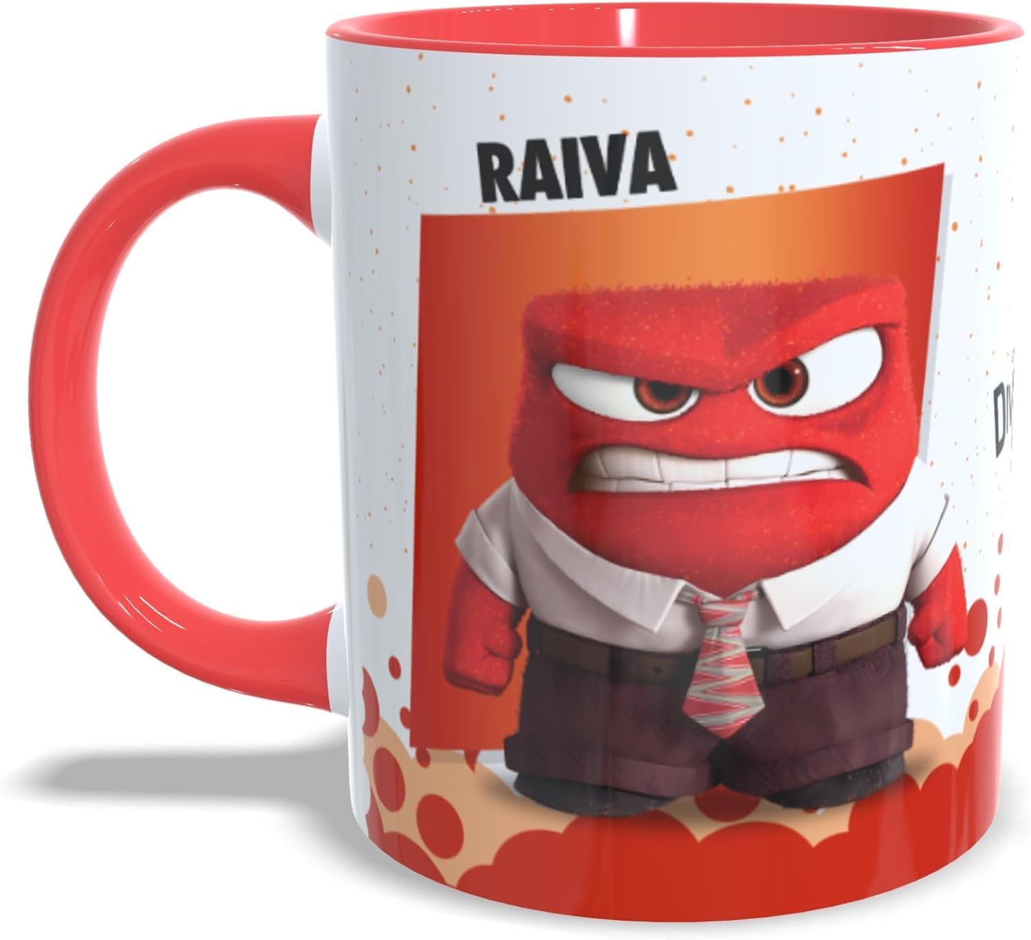 Caneca Divertidamente Raiva 325ml