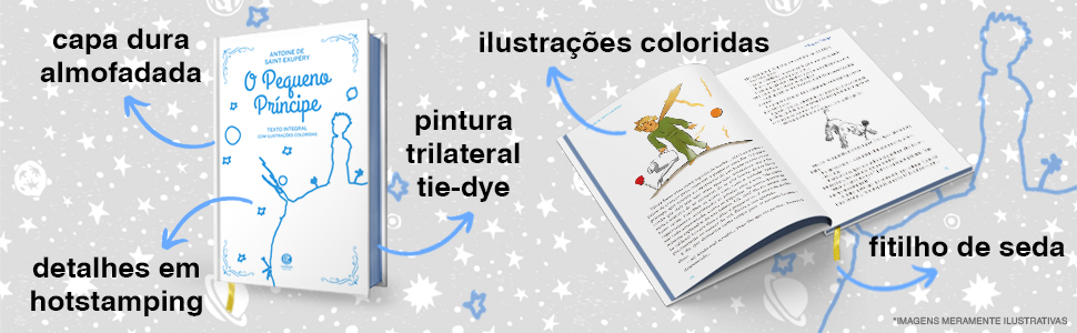 O Pequeno Príncipe - Edição de Luxo Almofada (Azul)