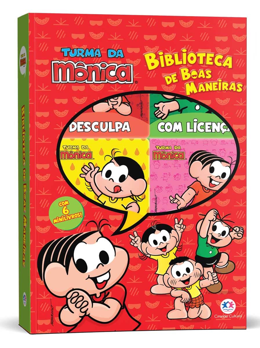 Turma da Mônica - Biblioteca de boas maneiras