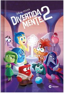 Livro de histórias capa dura - Divertida Mente 2