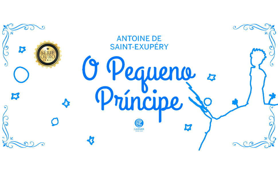O Pequeno Príncipe - Edição de Luxo Almofada (Azul)