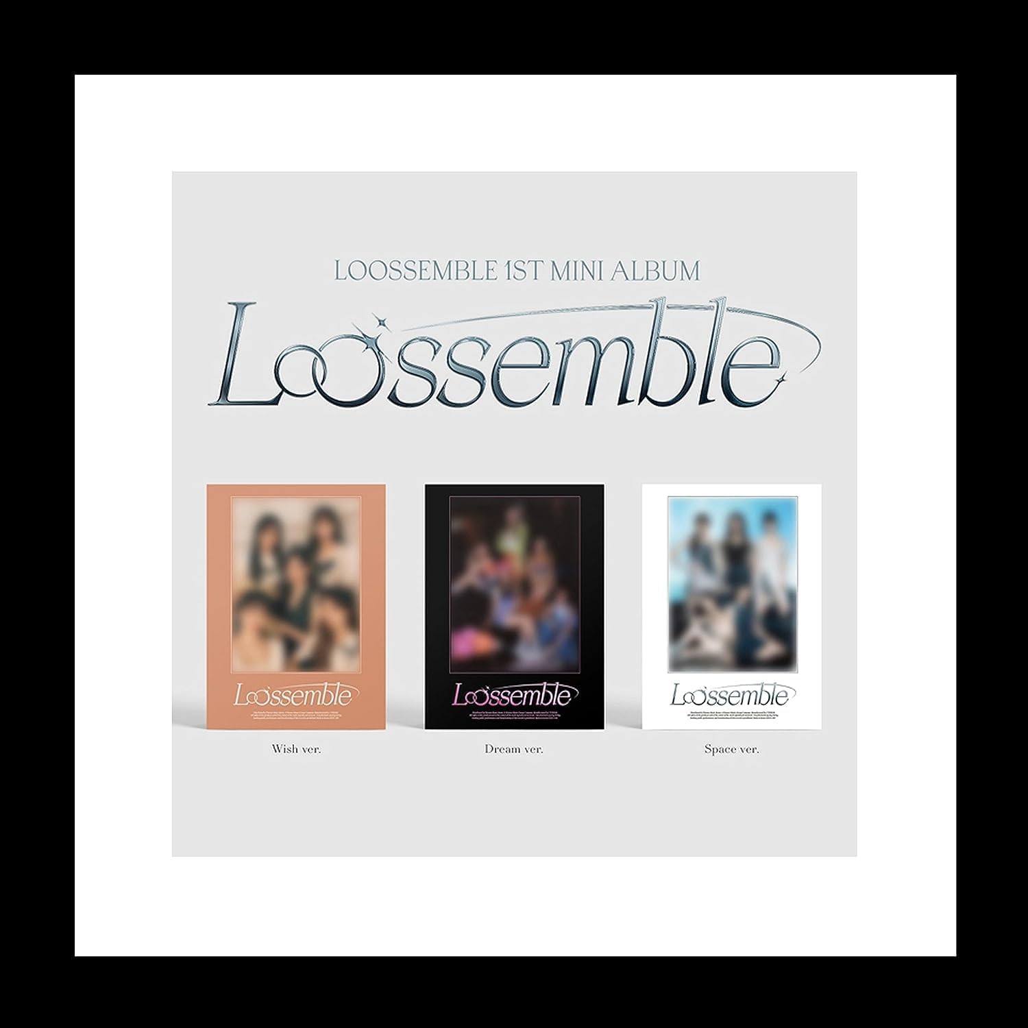 LOOSEEMBLE Loossemble 1st Mini Album Contents+Photocard + Tracking Sealed LOONA (versão Standard Wish)