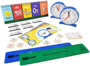 Kit Medidas De Tempo Material Pedagógico Didático Escolar MMP