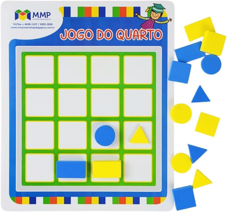 Jogo Do Quarto Material Pedagógico Didático Infantil Escolar MMP