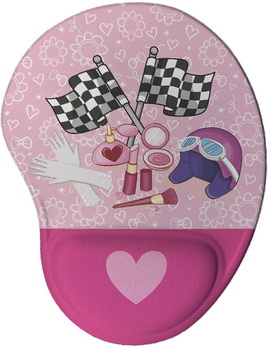 Mouse pad Ergonômico Charmosa Presente Criativo Geek cor:Rosa
