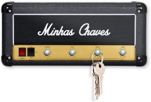 Beek Geek's Stuff Porta Chaves 20x10 - AMP Minhas Chaves