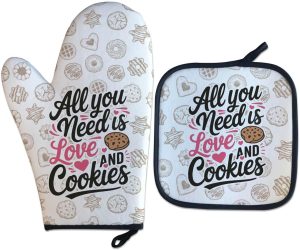 Geek Vip, Kit Luva Térmica - Cookies Cozinha Criativa